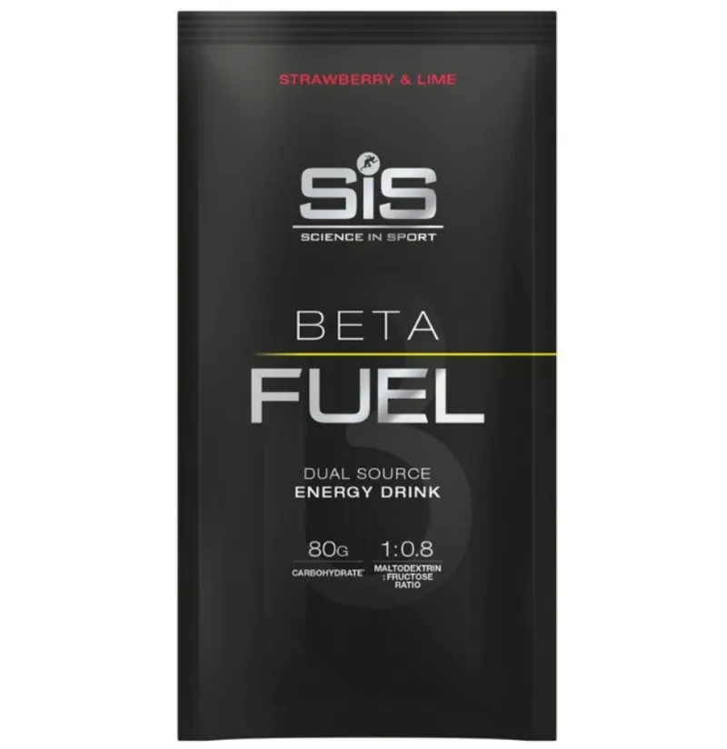Science in Sport Beta Fuel Energy Drink Powder 80g Strawberry and Lime